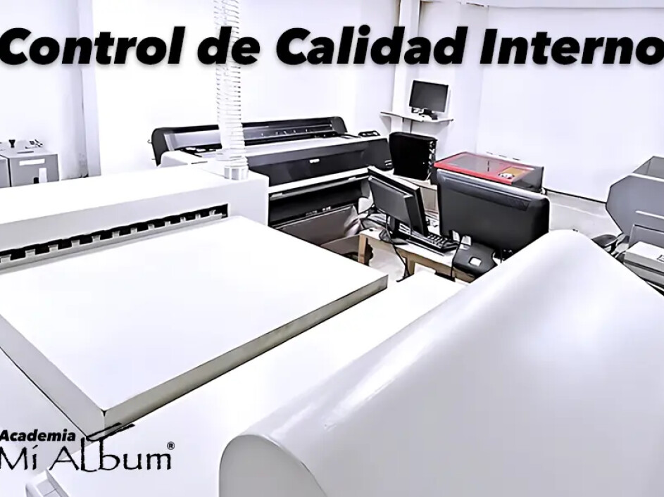 Control de calidad interno en impresoras para calibración de color y químicos