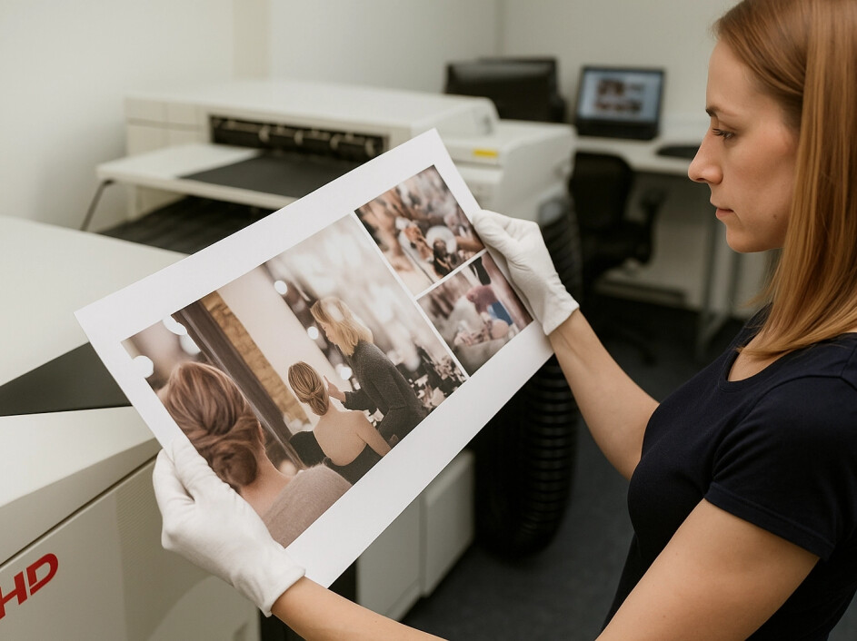 Fotos impresas con acabado profesional en papel lustre, brillante, mate, perla metalizado y más.
