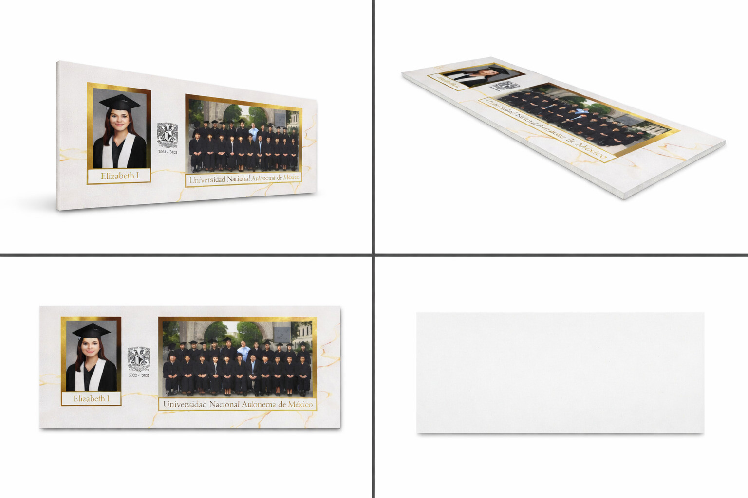 Cartón pluma con impresión fotográfica y laminado en frío para uso escolar