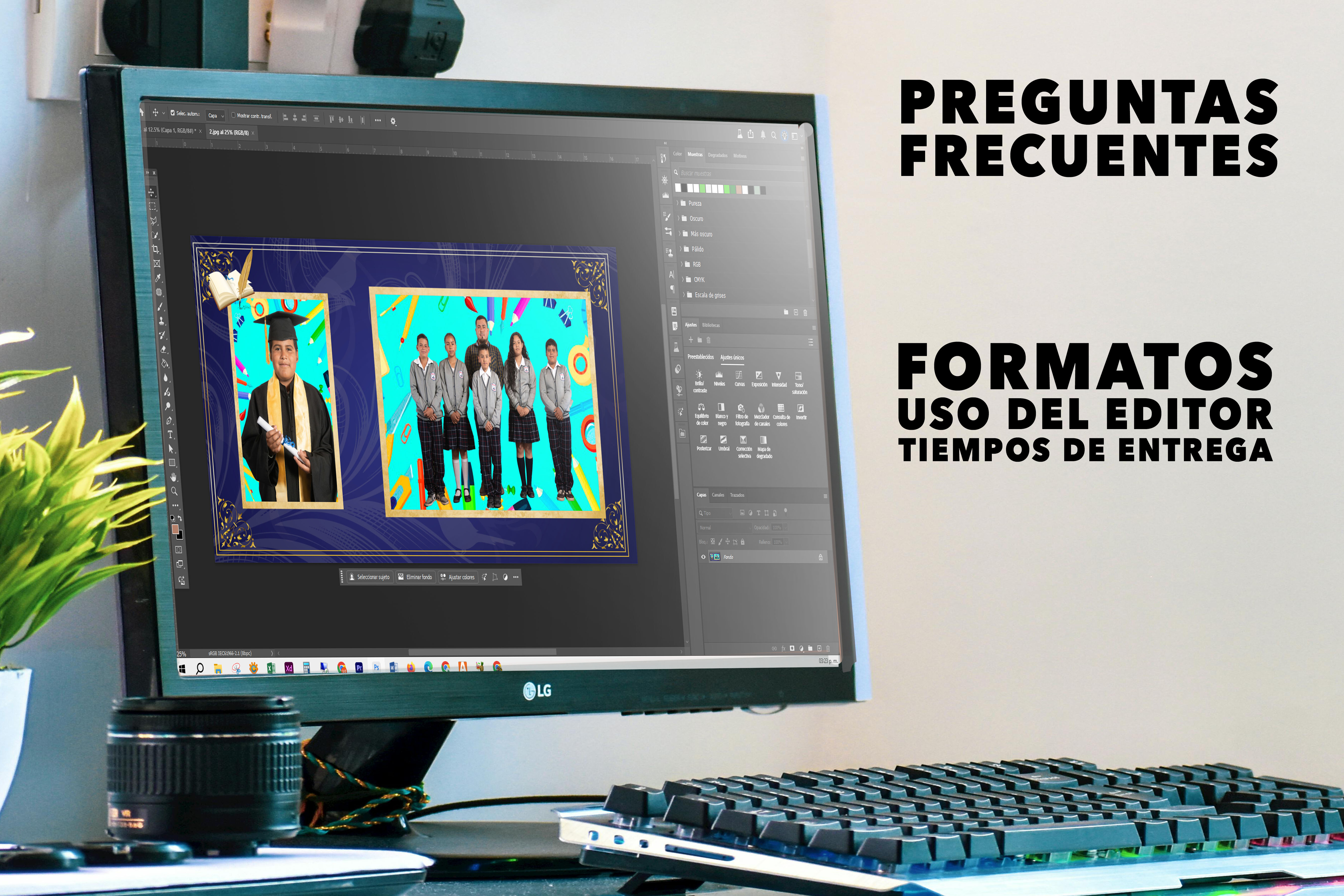 preguntas frecuentes sobre cuadros escolares personalizados y produccion por grupo