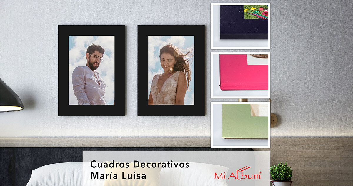 detalle de cuadro con maria luisa resaltando fotografia con marco interior